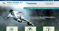 Desktop Screenshot of markwagnermd.com